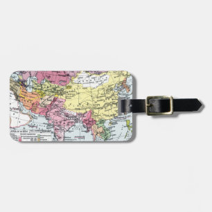 MAP: EUROPE IN ASIA LUGGAGE TAG