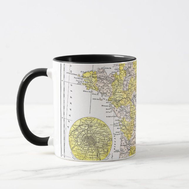 MAP: FRANCE MUG (Left)
