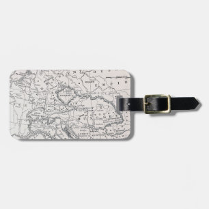 MAP: GERMANY AND AUSTRIA LUGGAGE TAG