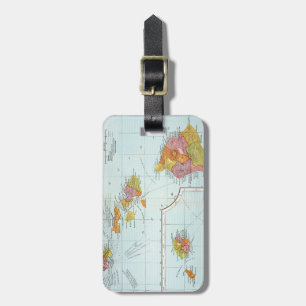 Map: Hawaii, 1905 Luggage Tag