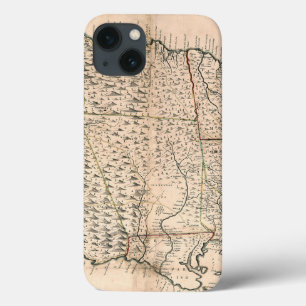 MAP: JAMAICA, 1755 2 iPhone 13 CASE
