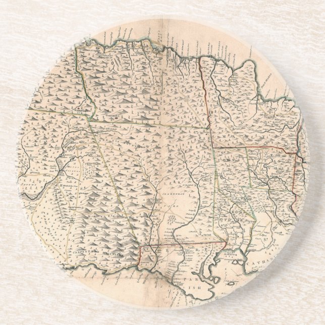 MAP: JAMAICA, 1755 2 COASTER (Front)