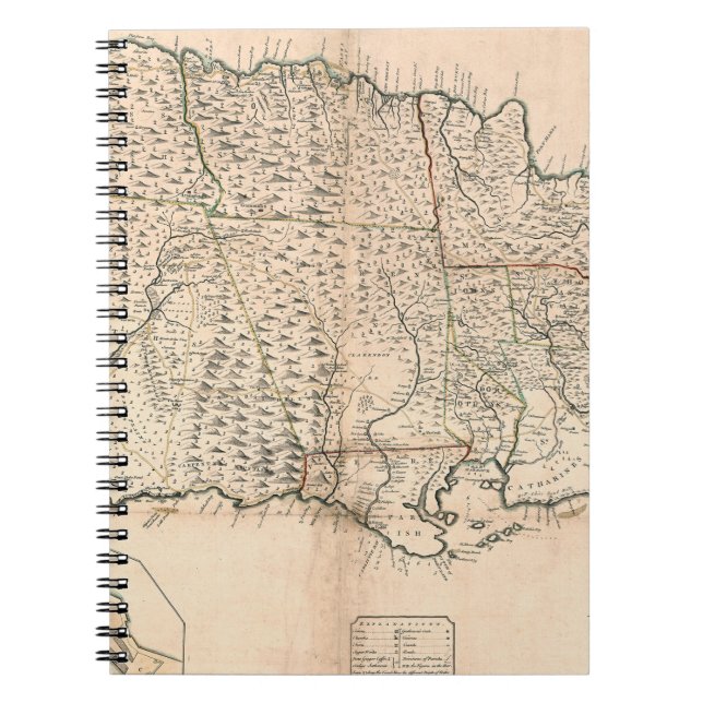 MAP: JAMAICA, 1755 2 NOTEBOOK (Front)