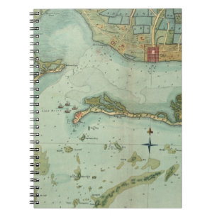 MAP: JAMAICA, 1756 NOTEBOOK