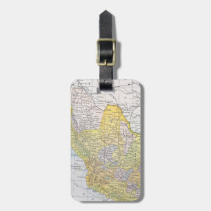 MAP: MEXICO LUGGAGE TAG