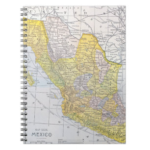 MAP: MEXICO SPIRAL NOTEBOOK
