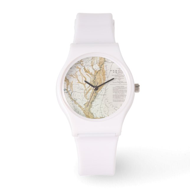 MAP: MISSISSIPPI RIVER, 1861 WATCH (Front)