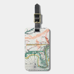 Map: North America, 1742 Luggage Tag