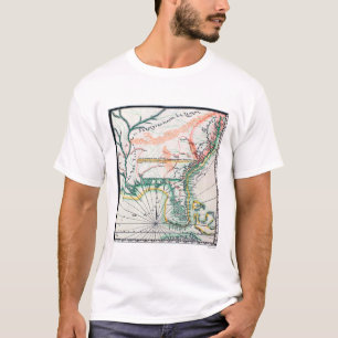 Map: North America, 1742 T-Shirt