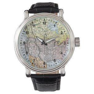 MAP: NORTH AMERICA, 1890 WATCH
