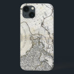 MAP: NORTH PACIFIC iPhone 13 CASE<br><div class="desc">The Russian discoveries from the map published by the Imperial Academy of St. Petersburg, ' showing the voyage of the Great Northern Expedition led by Vitus Bering,  1733-1743. 1775 reprint of a 1754 map.</div>