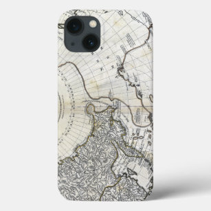 MAP: NORTH PACIFIC iPhone 13 CASE