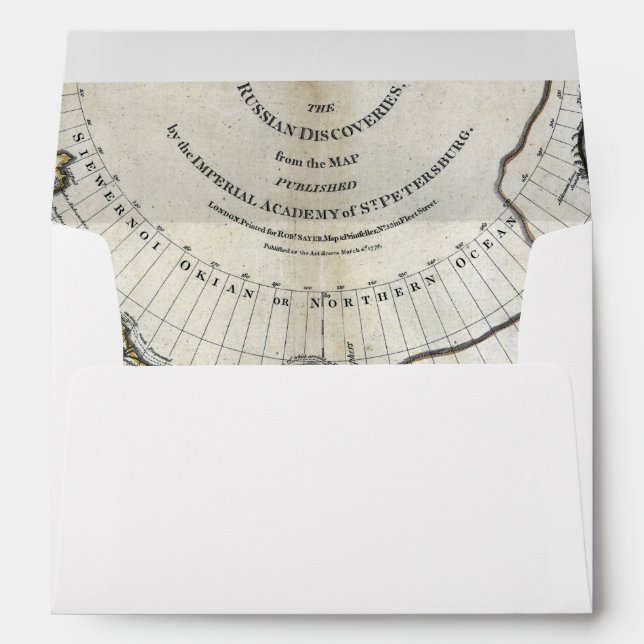 MAP: NORTH PACIFIC ENVELOPES (Back (Bottom))