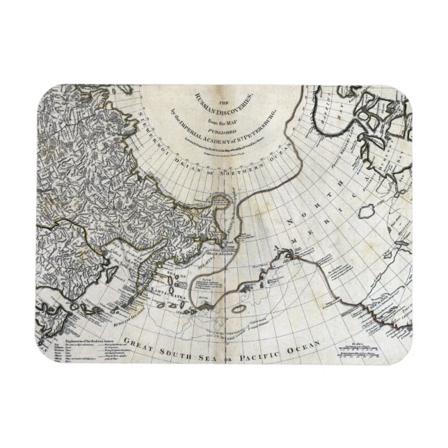 MAP: NORTH PACIFIC MAGNET (Horizontal)