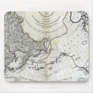 MAP: NORTH PACIFIC MOUSE PAD