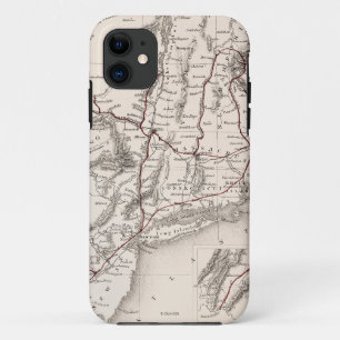 Map: Northeast USA Case-Mate iPhone Case