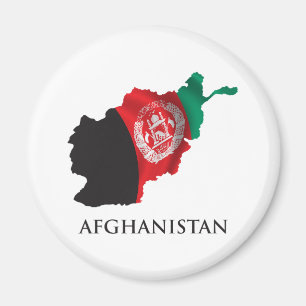 Map Of Afghanistan Magnet