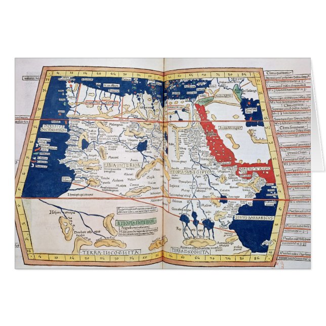 Map of Africa (Front Horizontal)