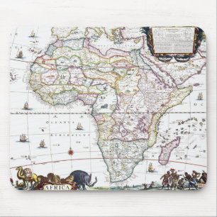 Map of Africa 1696 Mouse Pad