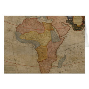 Map of Africa 1700