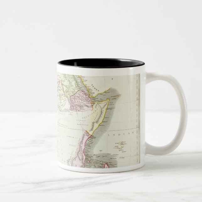Map of Africa, 1821 Two-Tone Coffee Mug (Right)