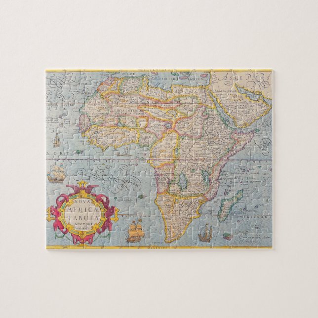 Map of Africa 4 Jigsaw Puzzle (Horizontal)