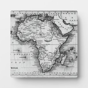 Map of Africa   Engraved by Thomas Stirling Plaque