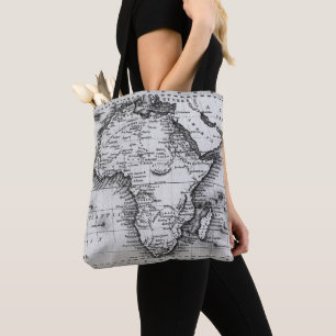 Map of Africa   Engraved by Thomas Stirling Tote Bag