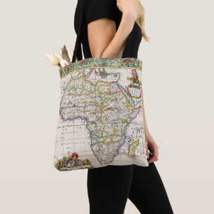Map of Africa   Nova Africa Tote Bag