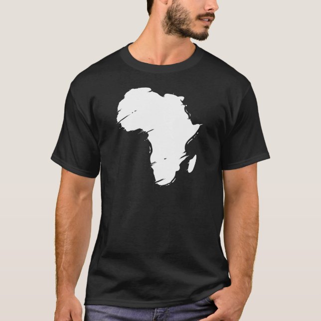 Map of Africa T-Shirt (Front)