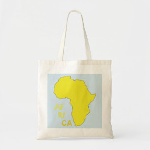 Map of Africa Tote Bag