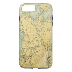 Map Of Alaska Case-Mate iPhone Case
