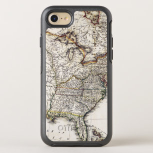 MAP OF AMERICA, 1809 OtterBox SYMMETRY iPhone 8/7 CASE