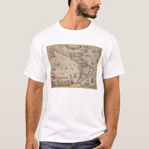 Map of America, from the Mercator 'Atlas', pub. by T-Shirt