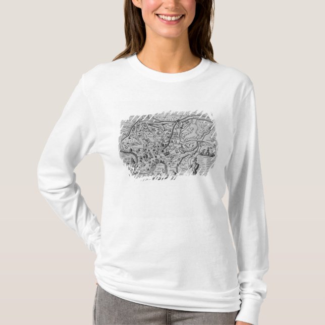 Map of Ancient Rome T-Shirt (Front)