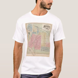 Map of Anoka, Anoka County, Minnesota T-Shirt