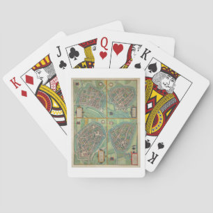 Map of Arnhem, Velmo, Gelre, and Ruerm, from 'Civi Playing Cards