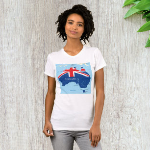 Map Of Australia Womens T-Shirt