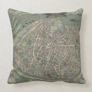 Map of Avignon, from 'Civitates Orbis Terrarum' by Cushion
