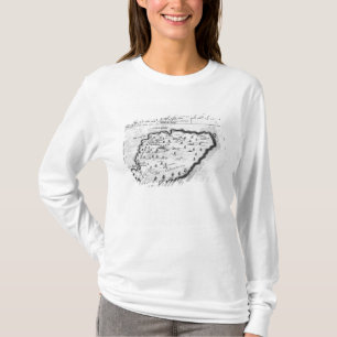 Map of Barbados T-Shirt