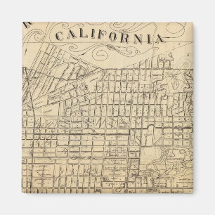 Map of Berkeley, California Magnet