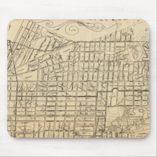 Map of Berkeley, California Mouse Pad