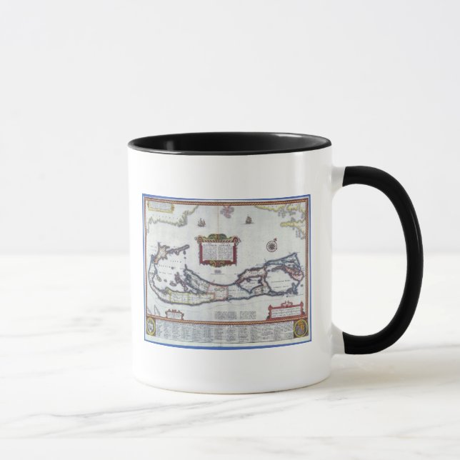 Map of Bermuda Mug (Right)