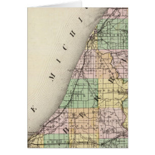 Map of Berrien County, Michigan