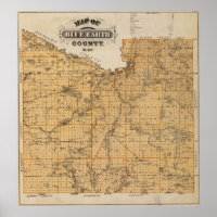 Map of Blue Earth County, Minnesota