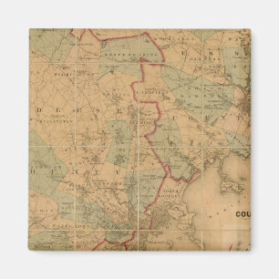 Map Of Boston 2 Magnet
