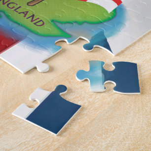 Map Of British Isles cartoon Jigsaw Puzzle