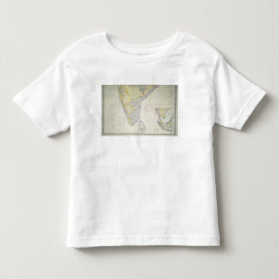 Map of British Southern India, 1872 Toddler T-Shirt