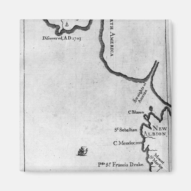 Map of Brobdingnag Magnet (Front)