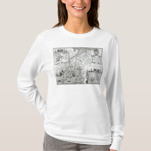 Map of Caernarvon, 1616 T-Shirt